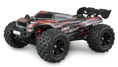 Hyper GO Truggy borstelloze 4WD 1op16 RTR zwart/rood